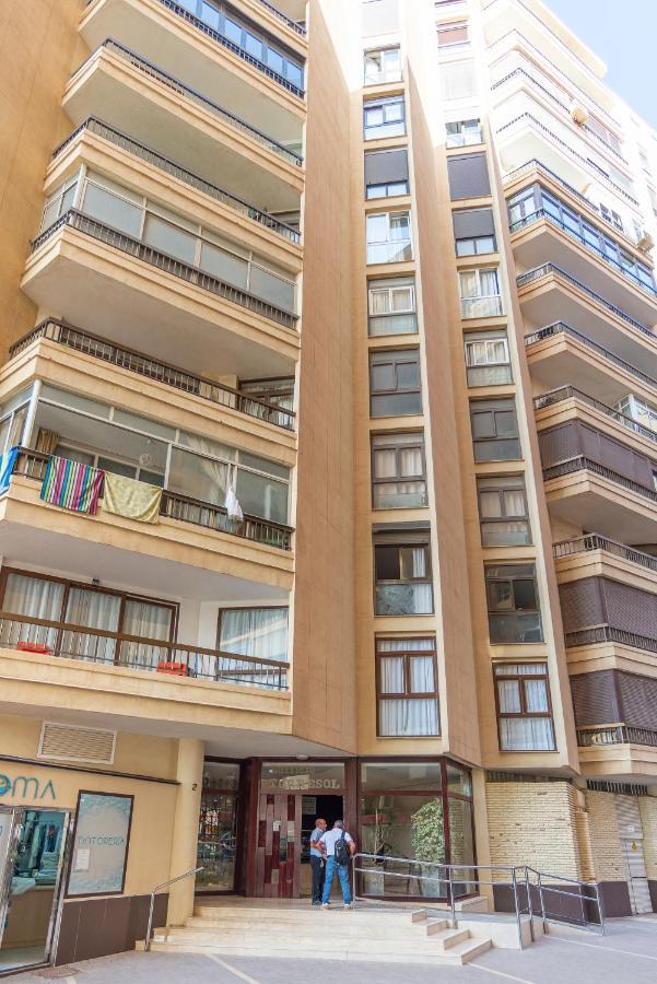 Apartamento 'El Balcón de la Malagueta' Málaga Exterior foto